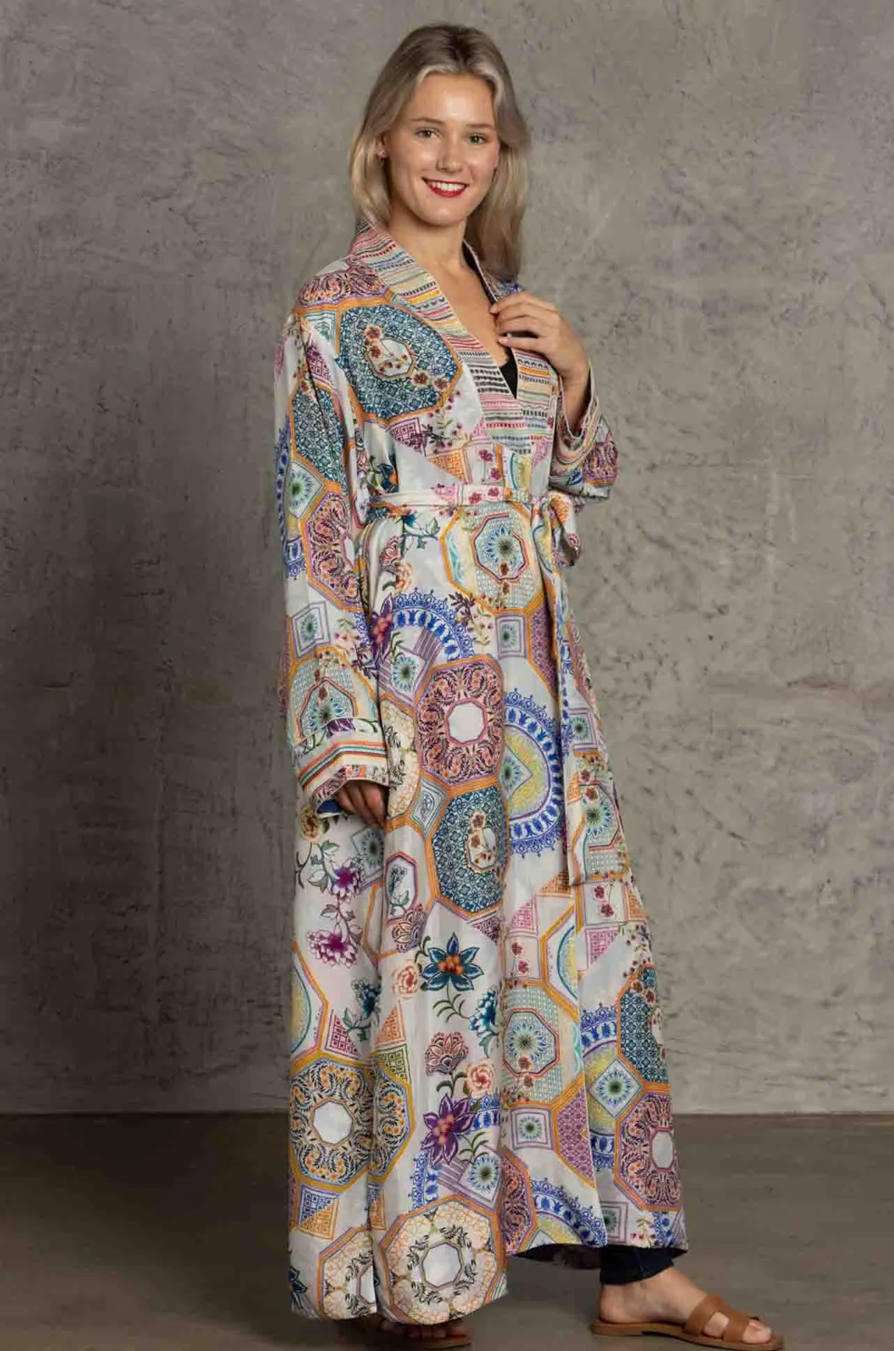 Johnny Was - Waterloo Wheel Tove Reversible Kimono