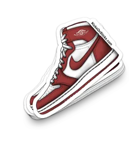 Jordan 1 "Artisanal Red" Sneaker Sticker