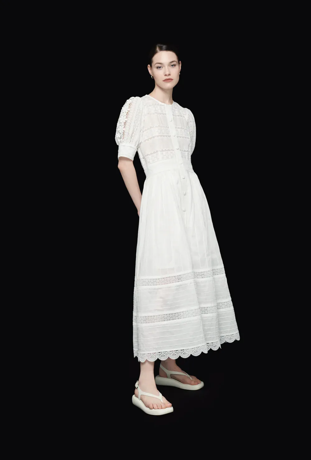 JULIETTE MAXI DRESS WHITE