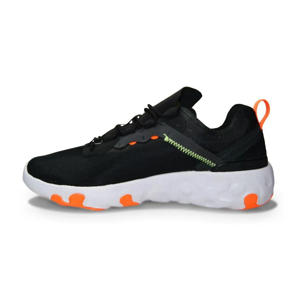 Juniors Nike Renew Element 55 GS - CV9644 001 - Black Ghost Green Total Orange