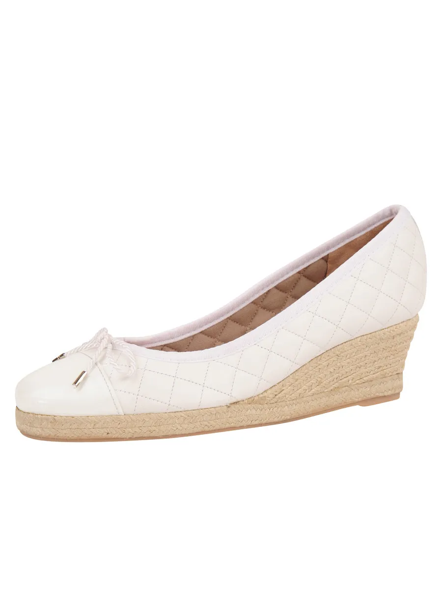 Just Quilted Wedge Espadrille