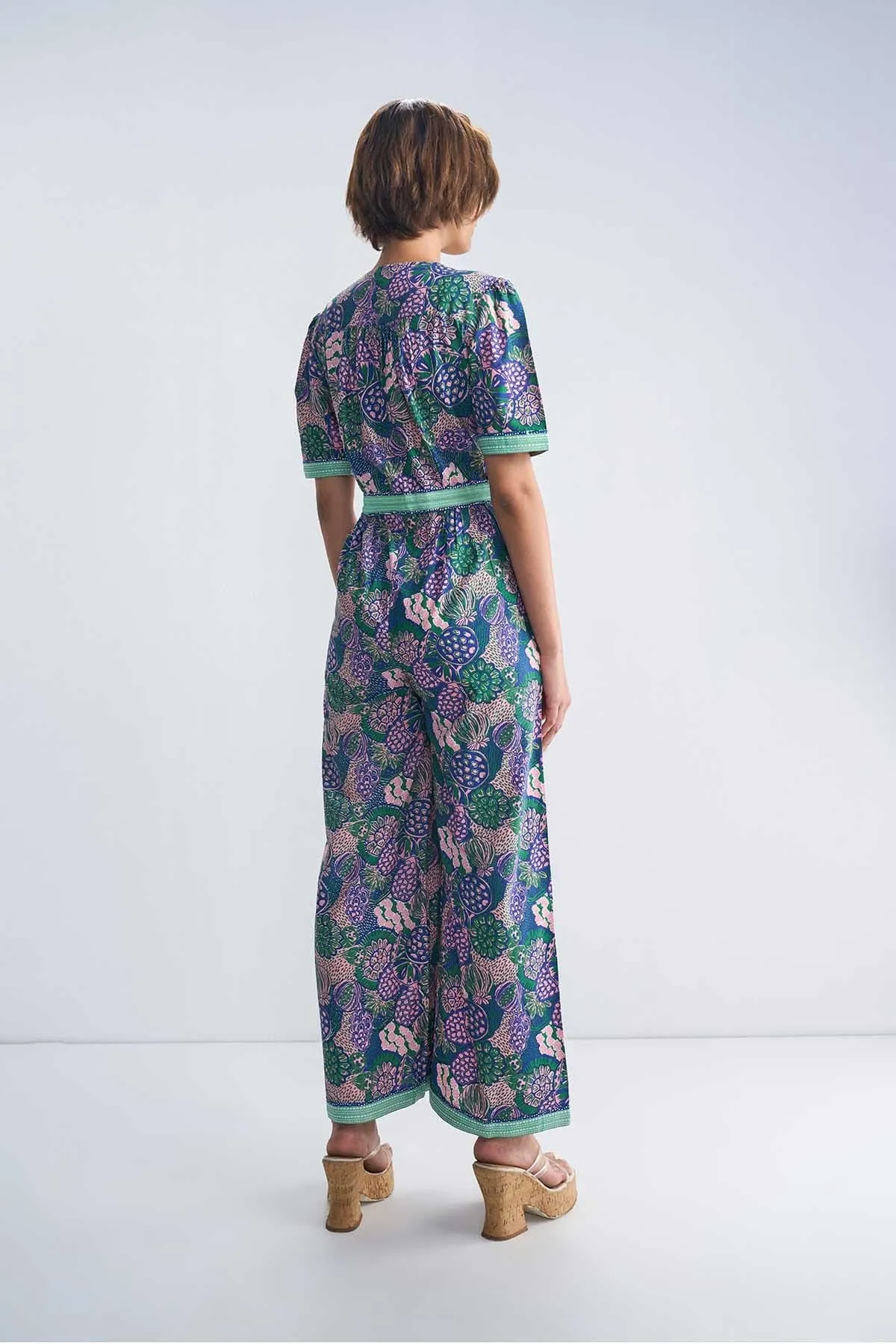 Koza Jumpsuit (Bom Bae Blue)