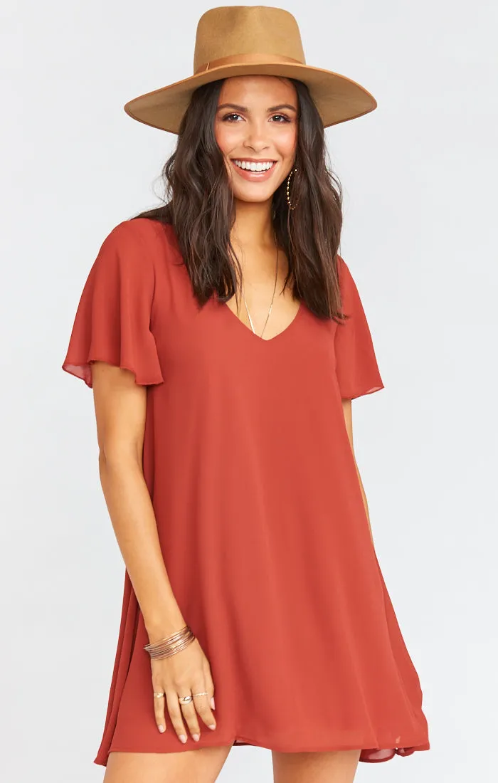 Kylie Mini Dress ~ Sienna Chiffon