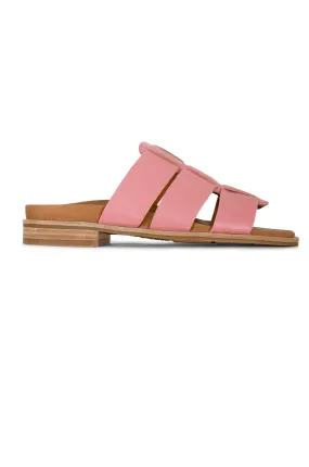 Leather Slip on Slide | PINK FLOSS | HONEY TT