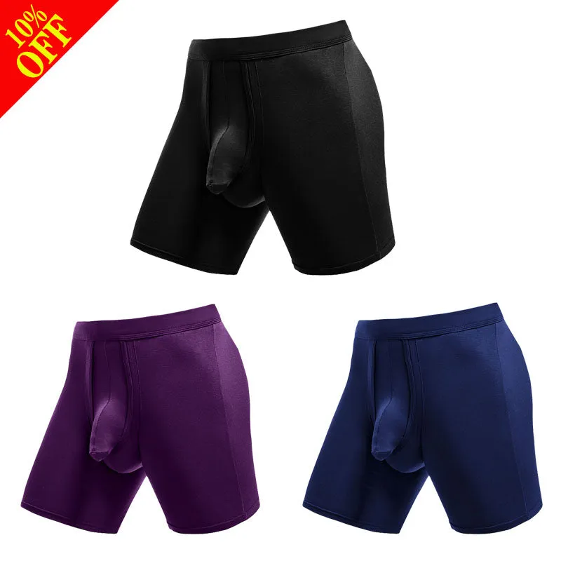 Long Leg Style Modal Separate Men's Underwear