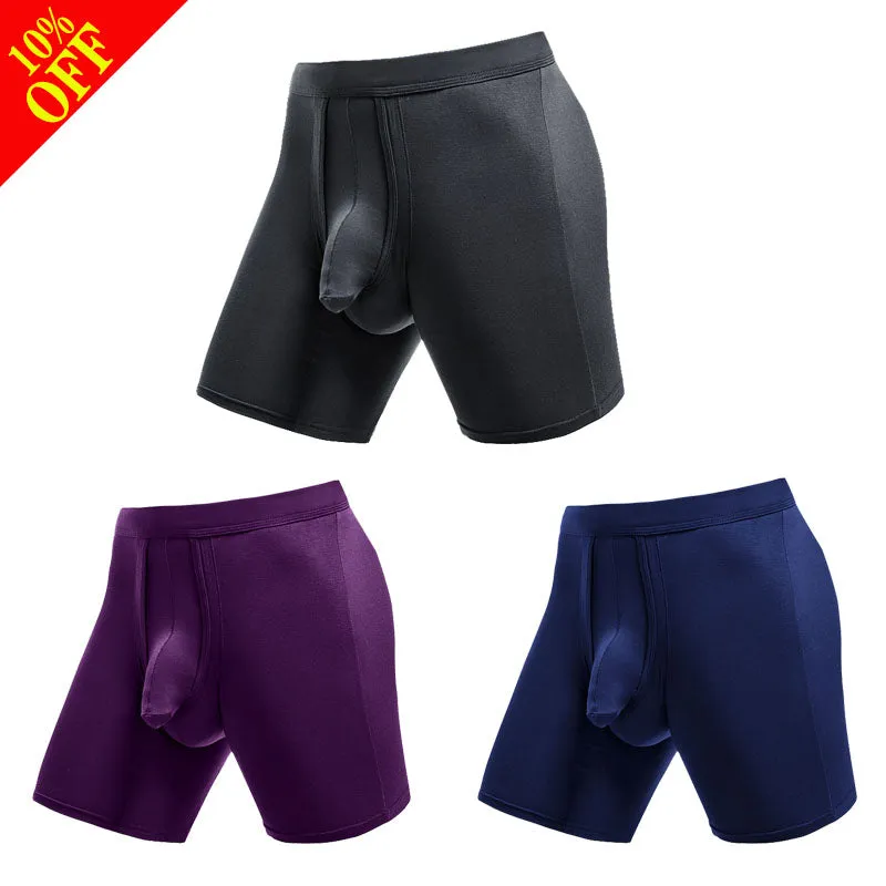 Long Leg Style Modal Separate Men's Underwear