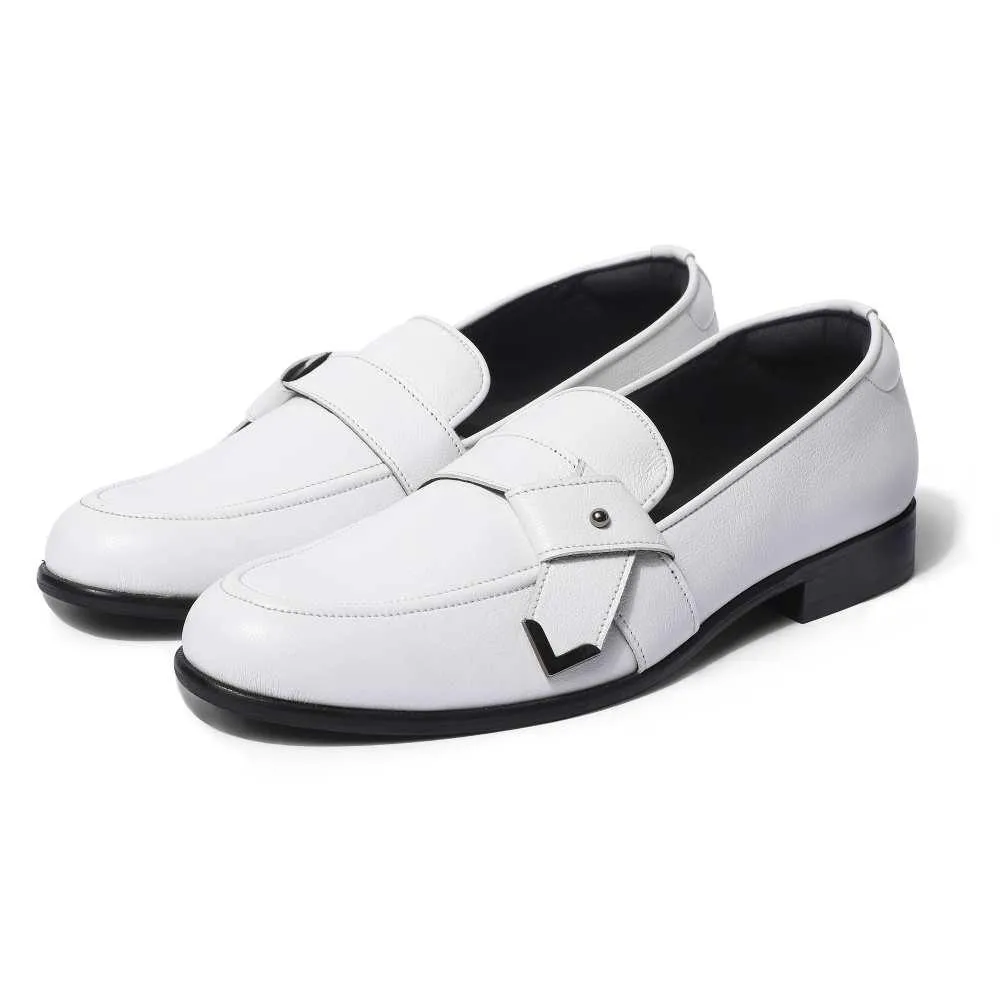 Lumberg White Slip On