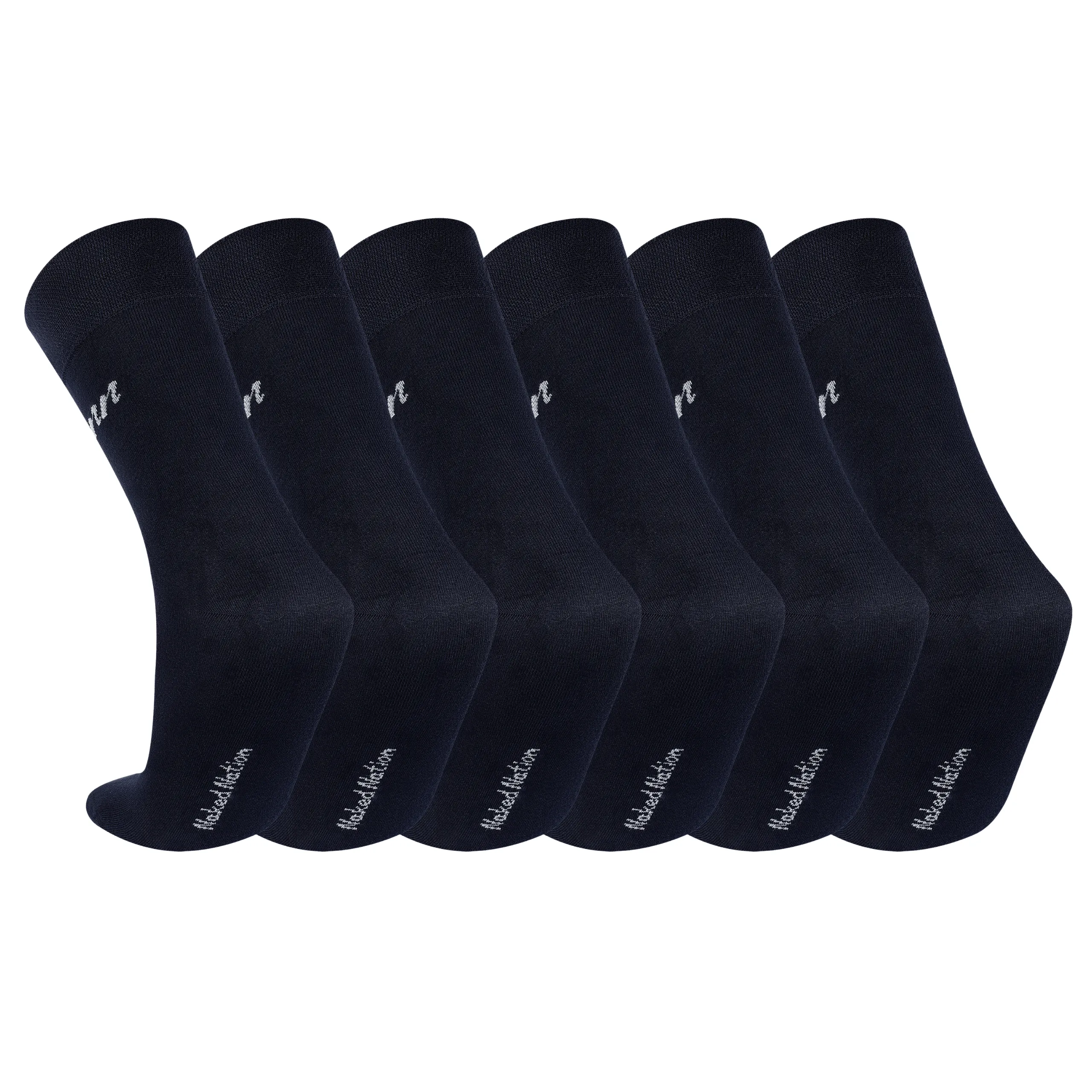 Luxurious Soft Top Crew Bamboo Socks, 6 Pairs