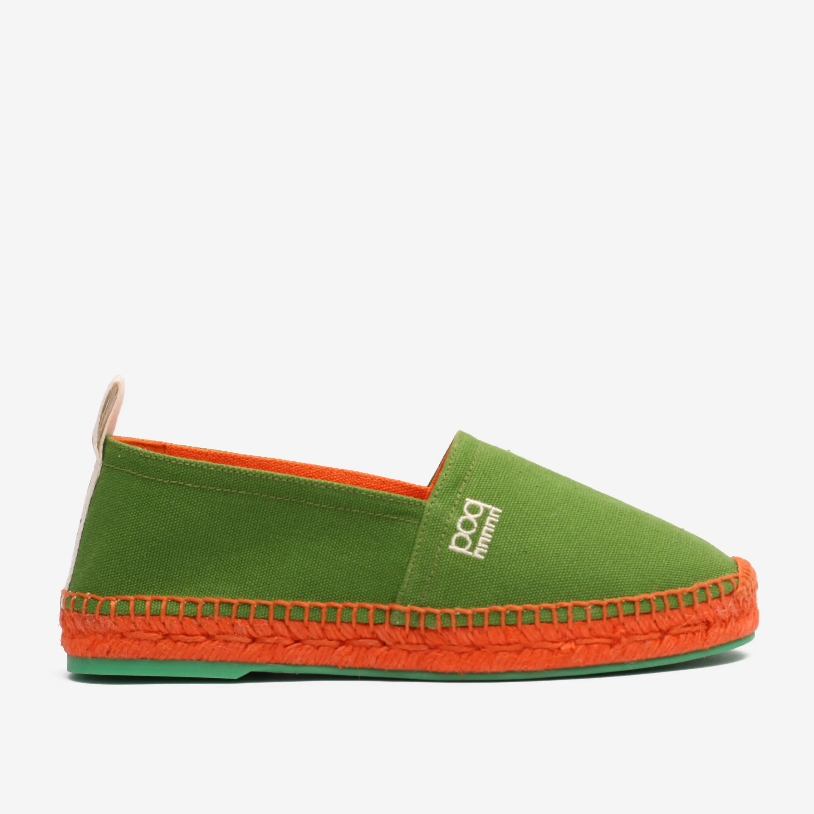 Luxury Espadrilles Women Lemán Canva Jungle Green