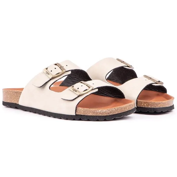 Mango Men's Vegan Footbed Sandals | Neutral