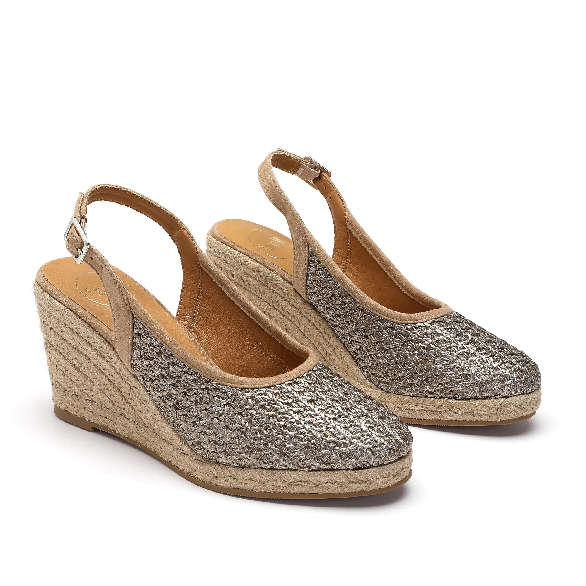 Marilyn Taupe Espadrilles