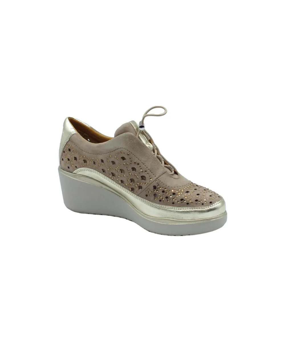 MELLUSO WOMEN SUEDE TRAINERS