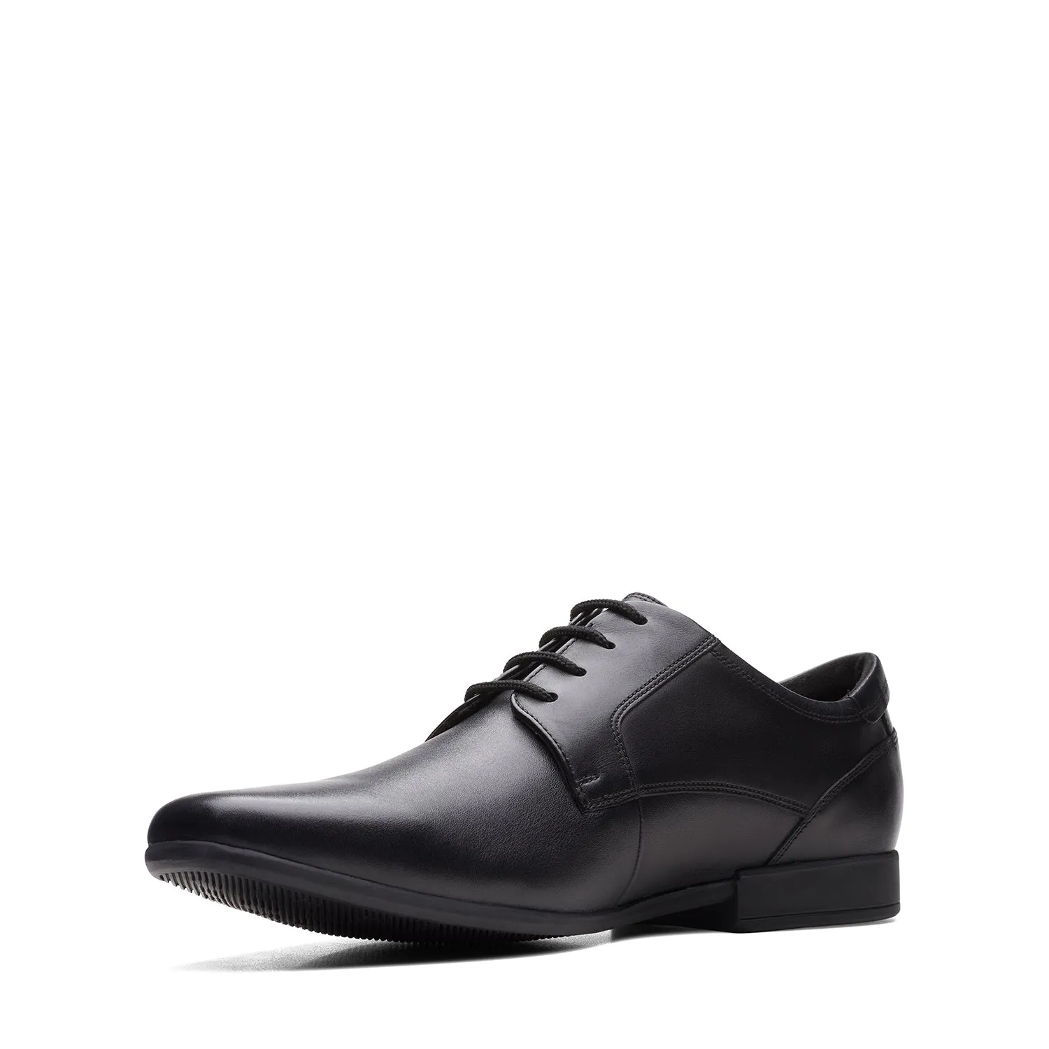 Mens - Sidton Lace Black Leather