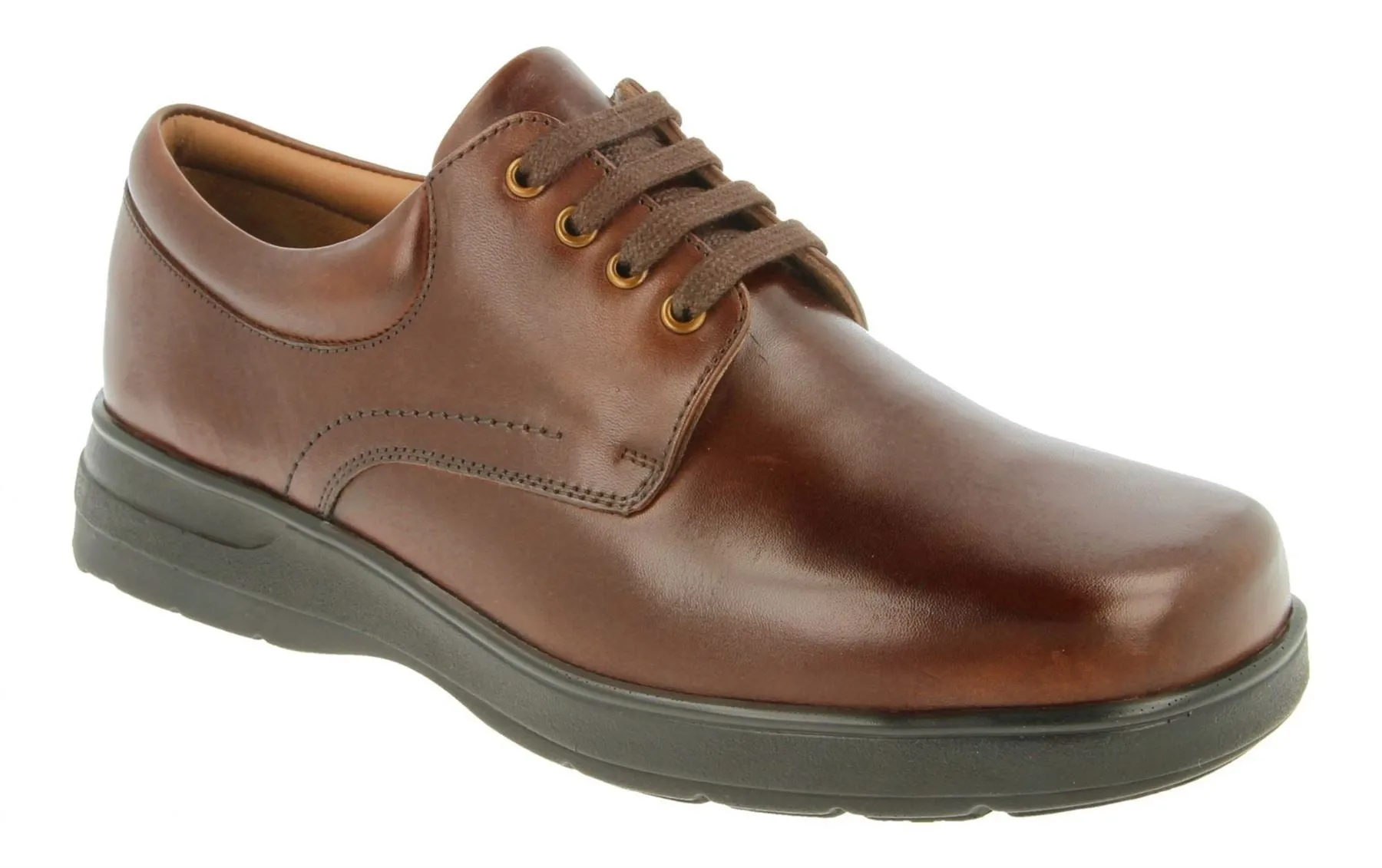 Mens Wide Fit DB Bob Lace Up Luxury Shoes