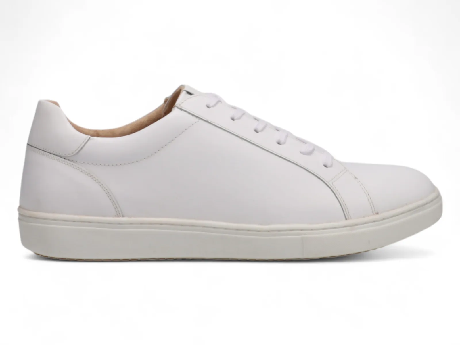 Michael Ellis Brenden Lace-Up Sneaker White