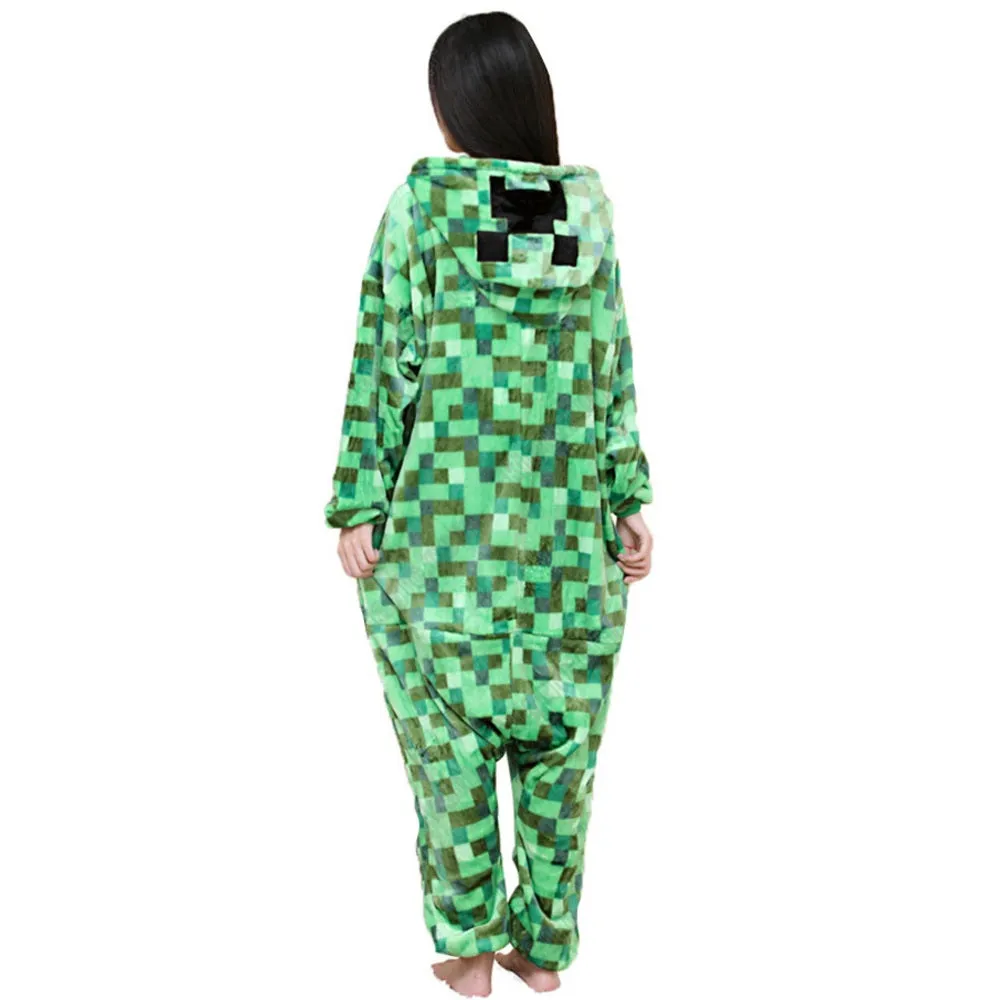 Minecraft Creeper Adult Onesie