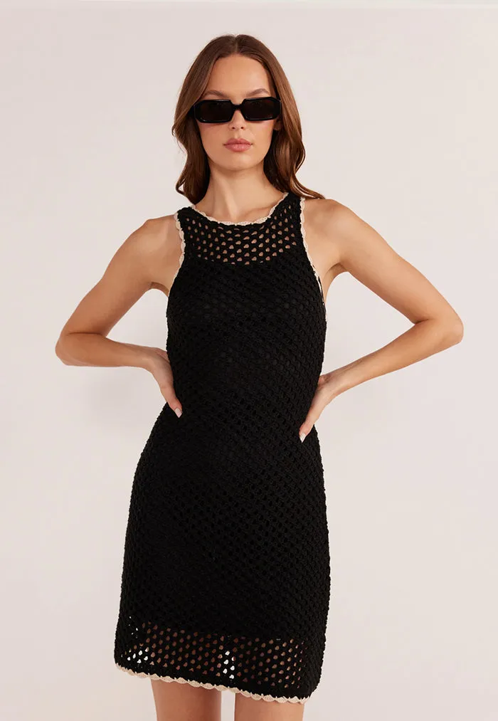 MINKPINK Gayla Crochet Mini Dress