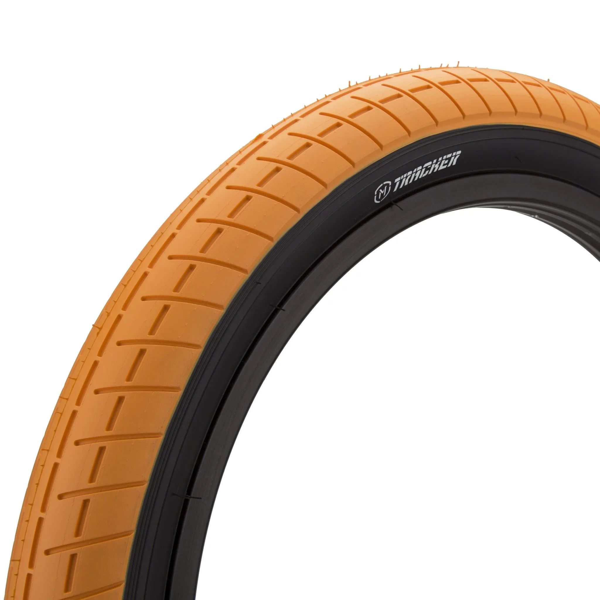 Mission BMX Tracker Tire 2.4" - Orange/Black Wall