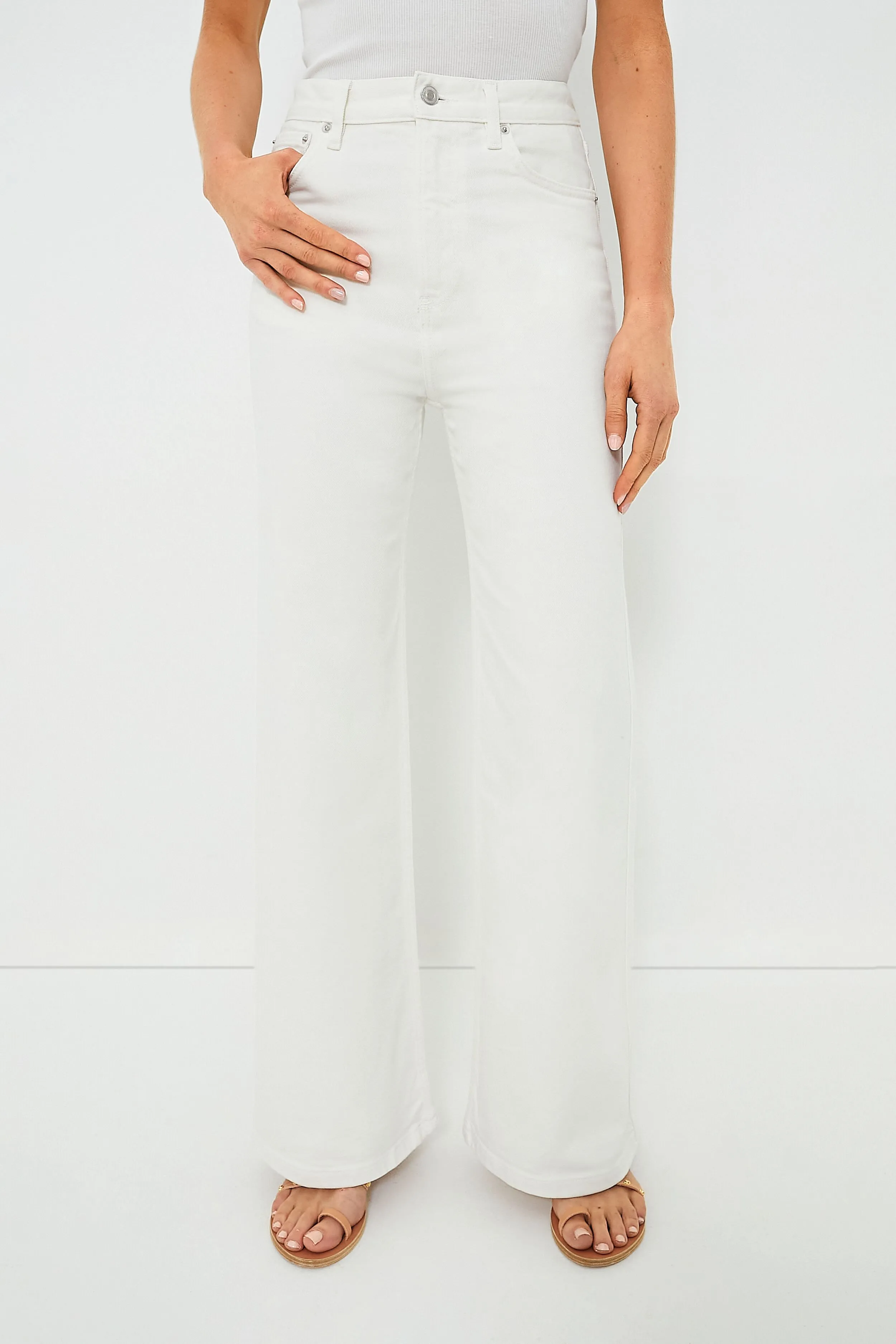 Natural White Trevi Jeans