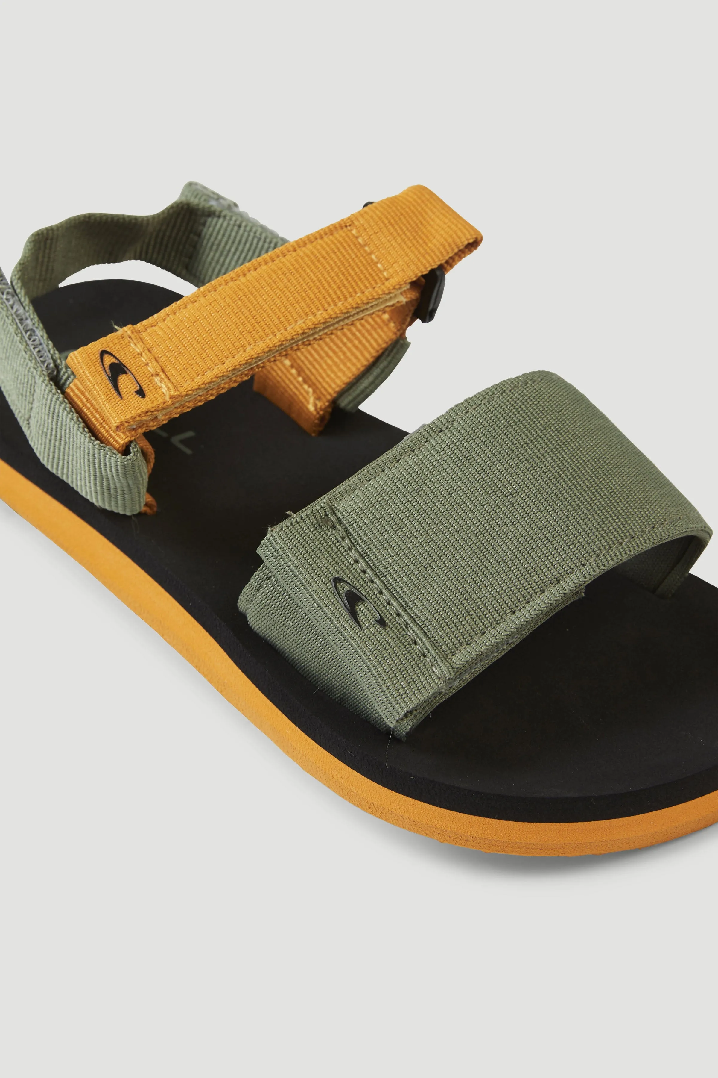 Neo Strap Sandals | Deep Lichen Green Colour Block