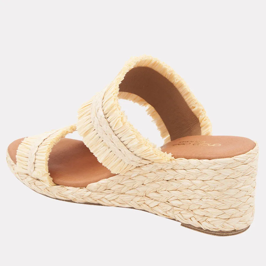 Nori Fringe Espadrille Wedge