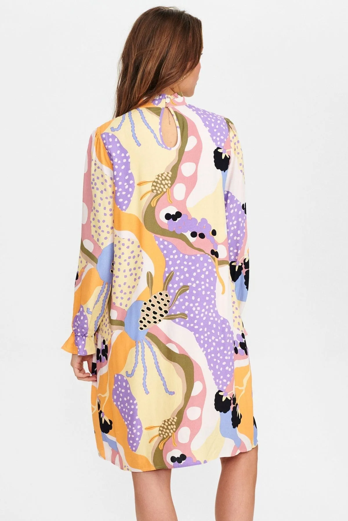 Numph Bold Print Dress Multi