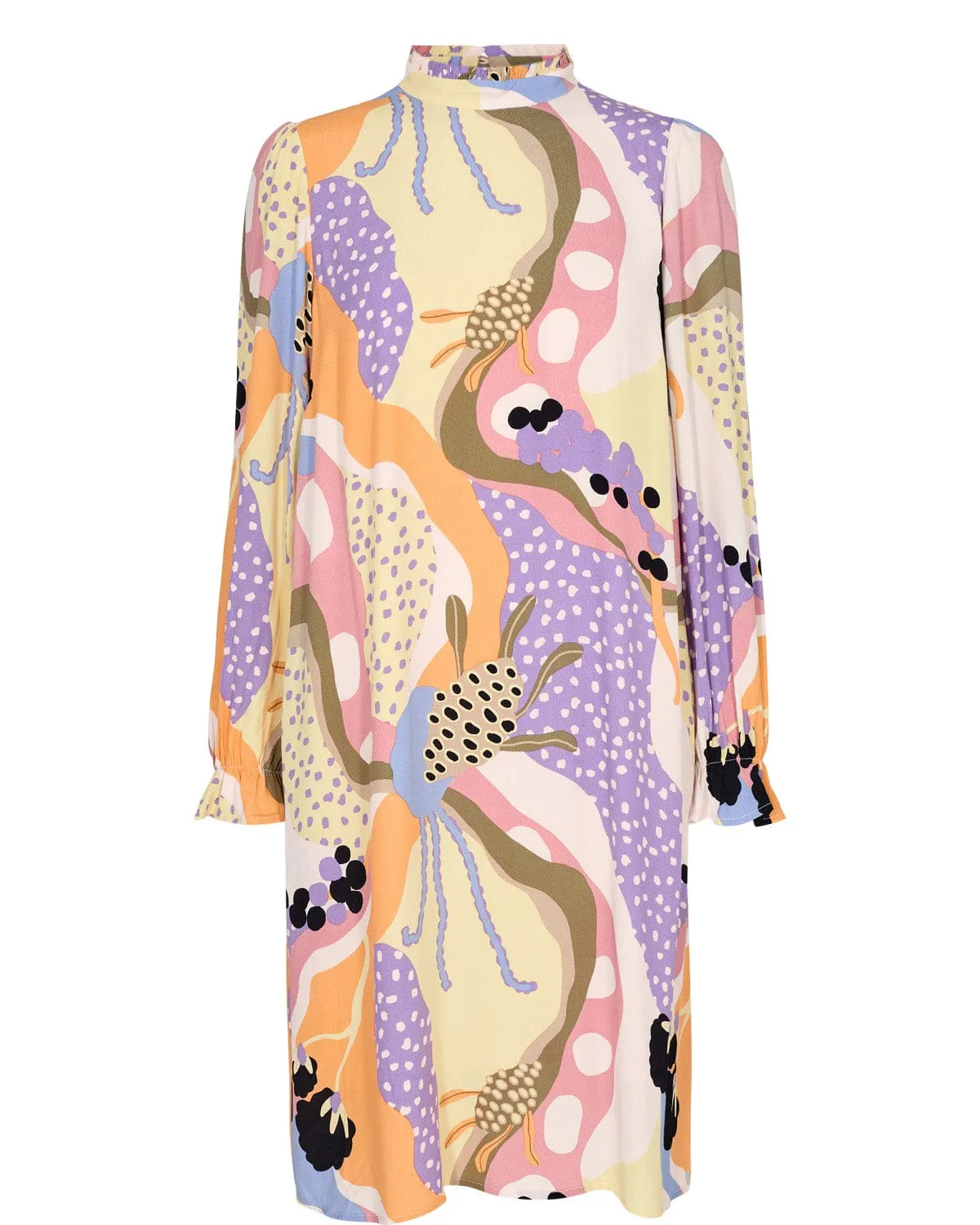 Numph Bold Print Dress Multi