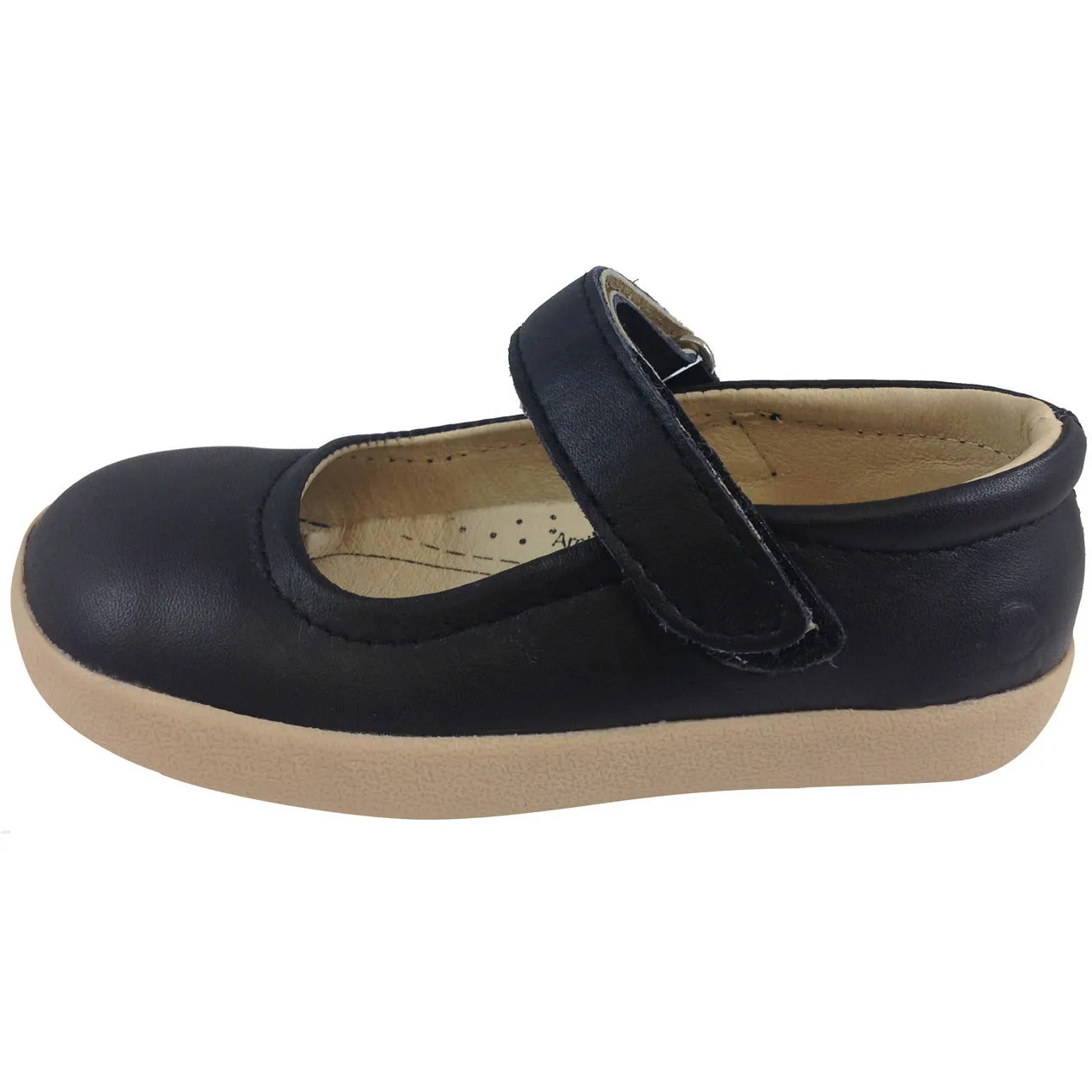 Old Soles Girl's Miss Jane Black Flat