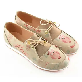 Owl and Love Ballerinas Shoes OMR7309