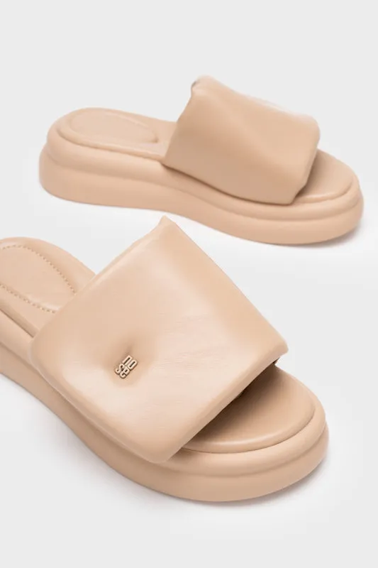 PADDED FLATFORM SLIDE