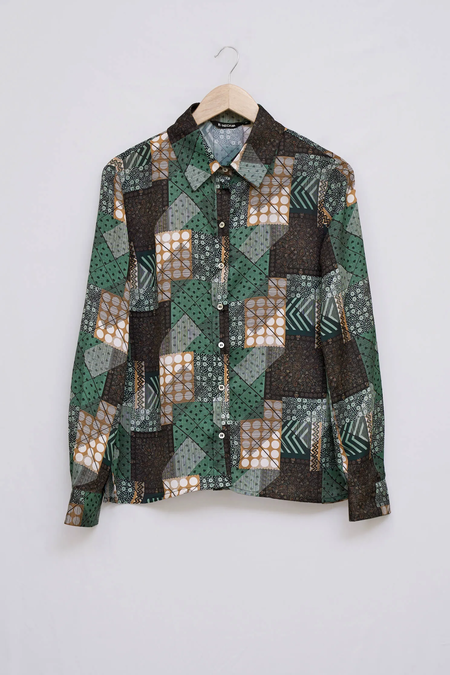 Patch Regular Fit Casual Shirt