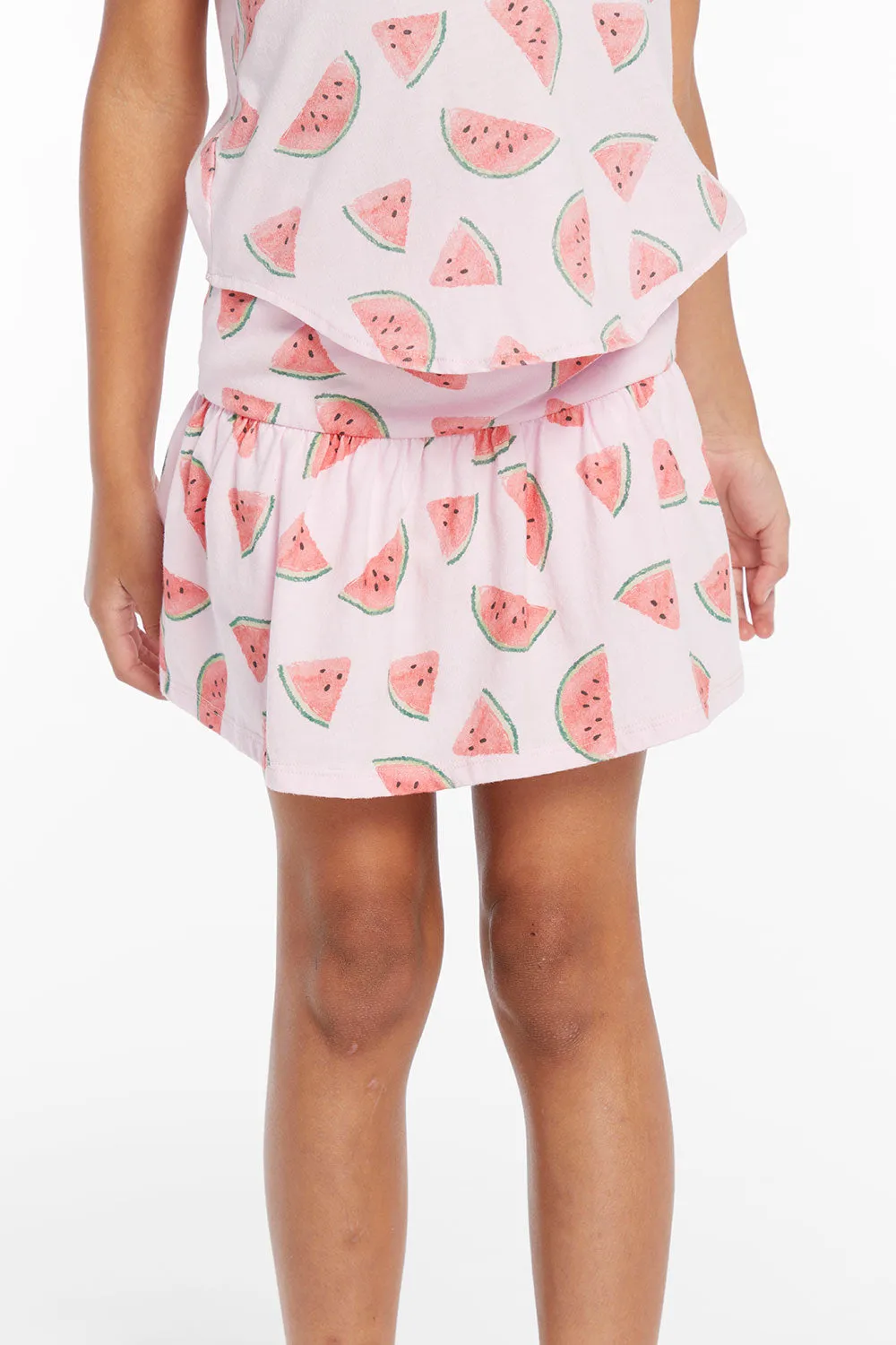 Peplum Watermelon Heaven Girls Skort