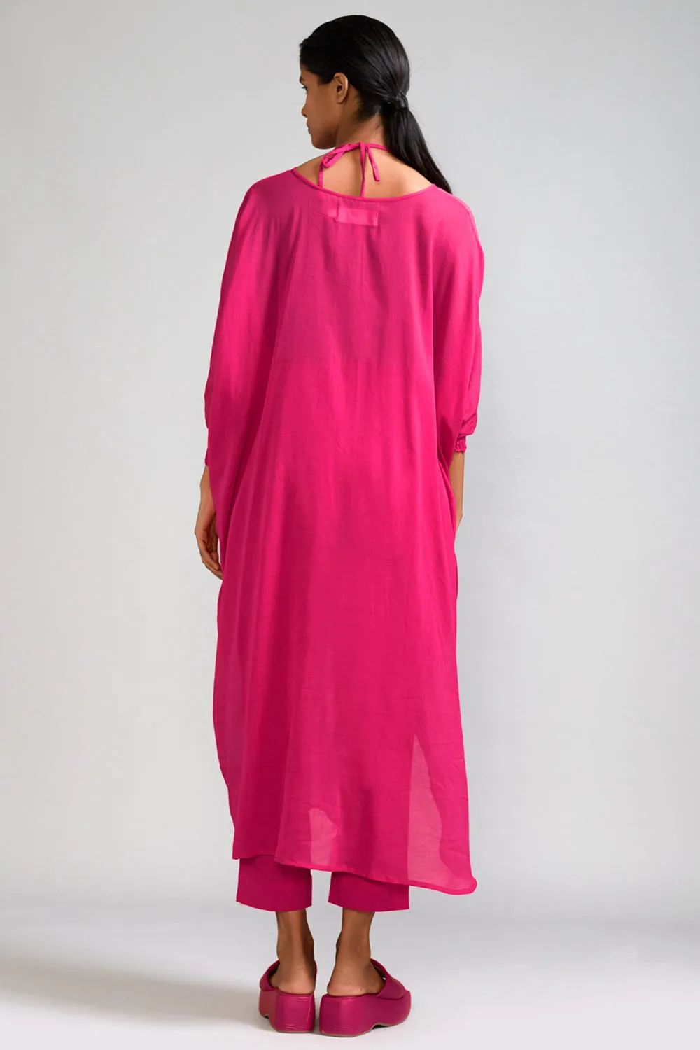 Pink Mul Cotton Tunic