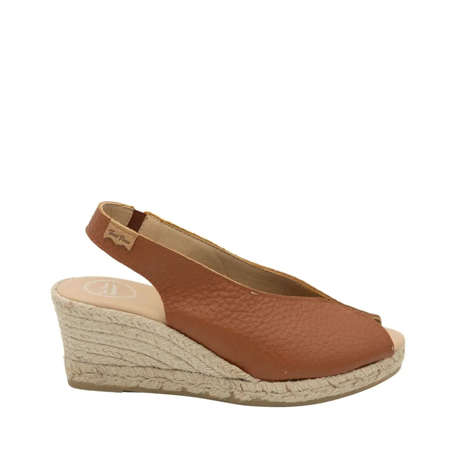 Plain Leather Wedges For Women - Boira