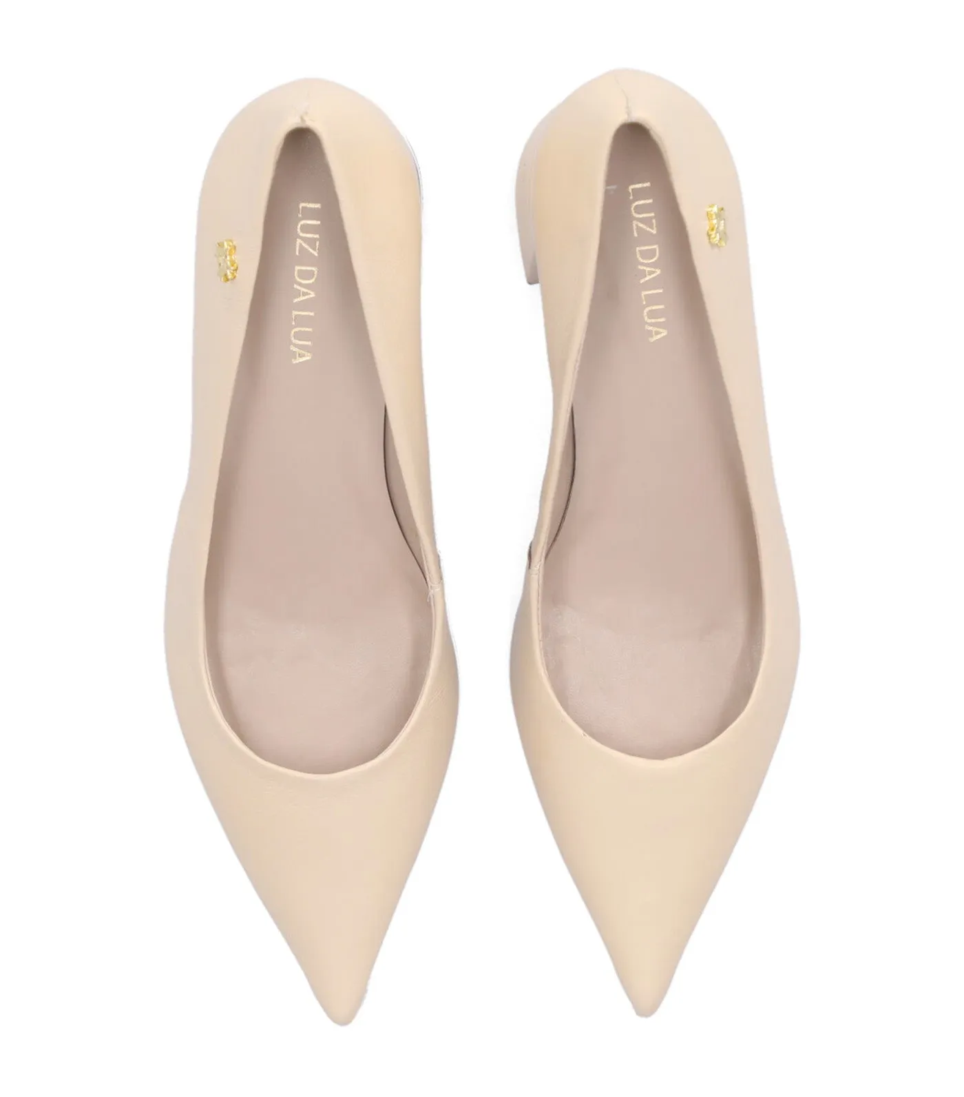 Pointed Toe Pumps Saara Latte