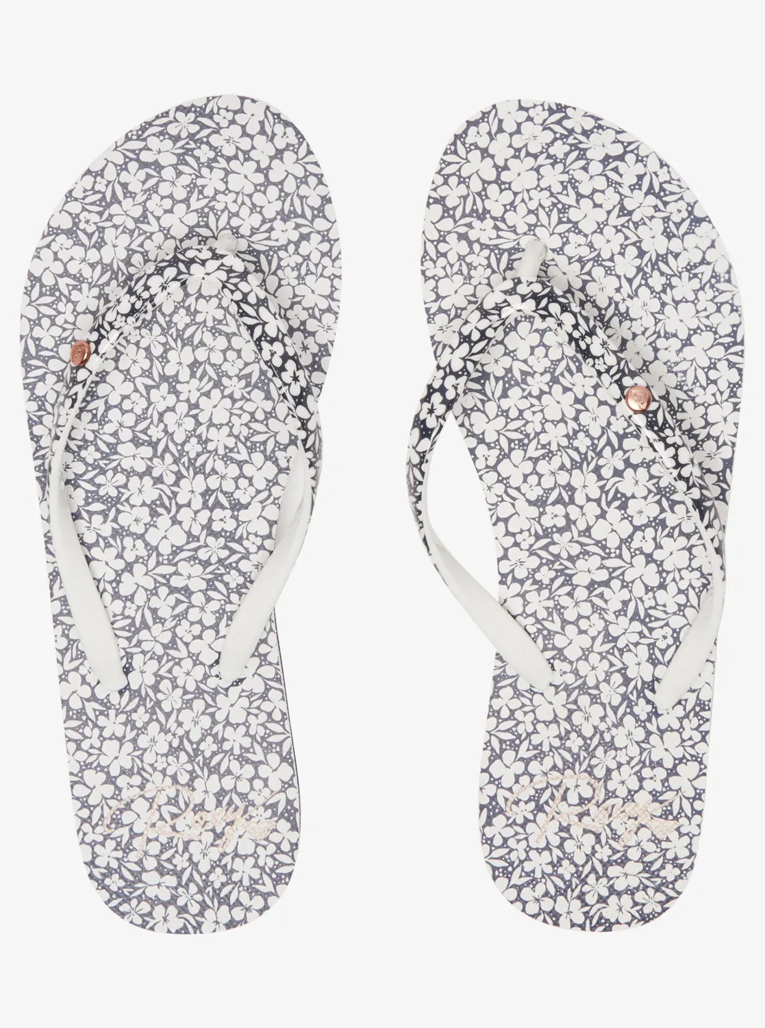 Portofino Flip-Flops - Navy/White