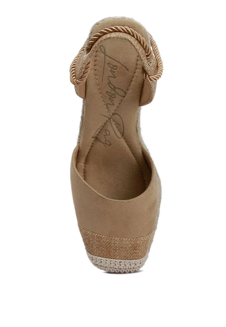 RagCompany - Aiden Lace-Up Crochet Espadrilles