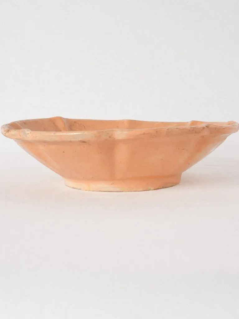 RESERVED CS  Ocher melon dish from Provence