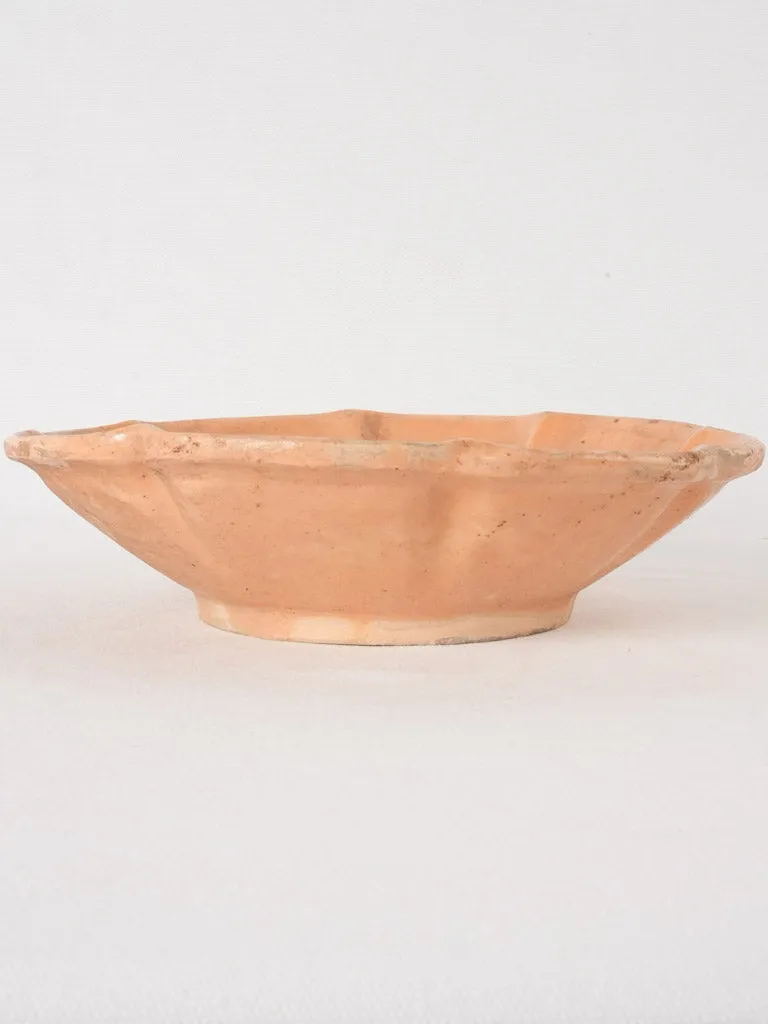 RESERVED CS  Ocher melon dish from Provence