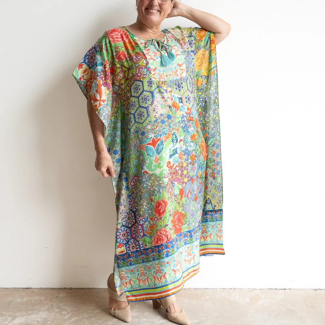 Resort Kaftan Midi Dress by Escape - Tara - 72494