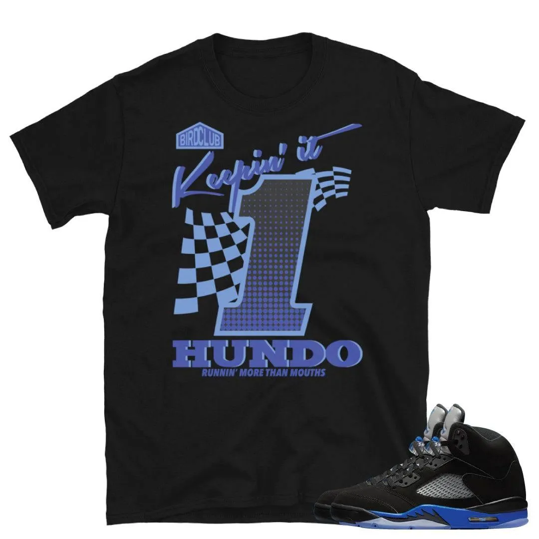 Retro Jordan 5 Blue Racer Shirt