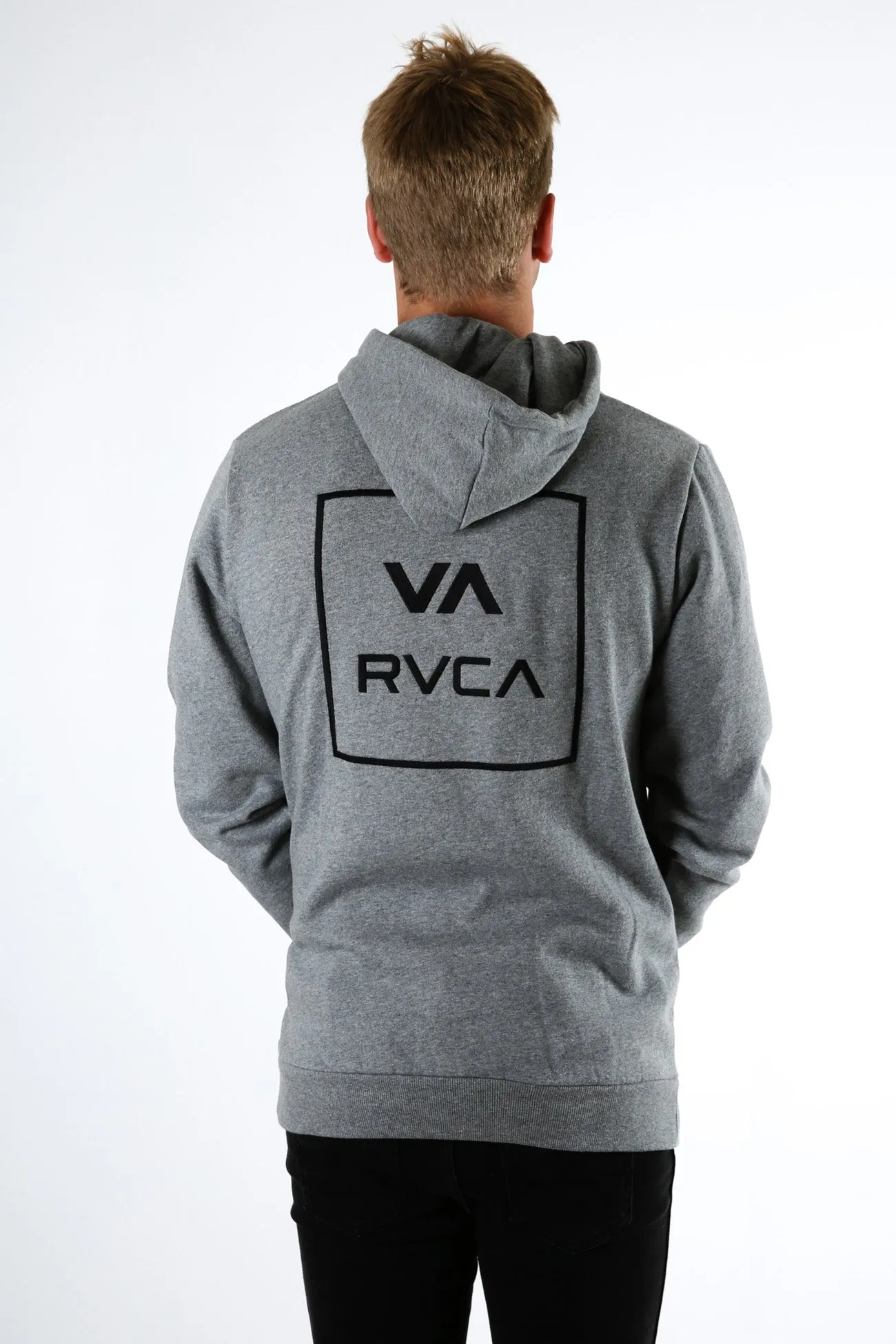 RVCA All The Ways Hoodie Grey Marle