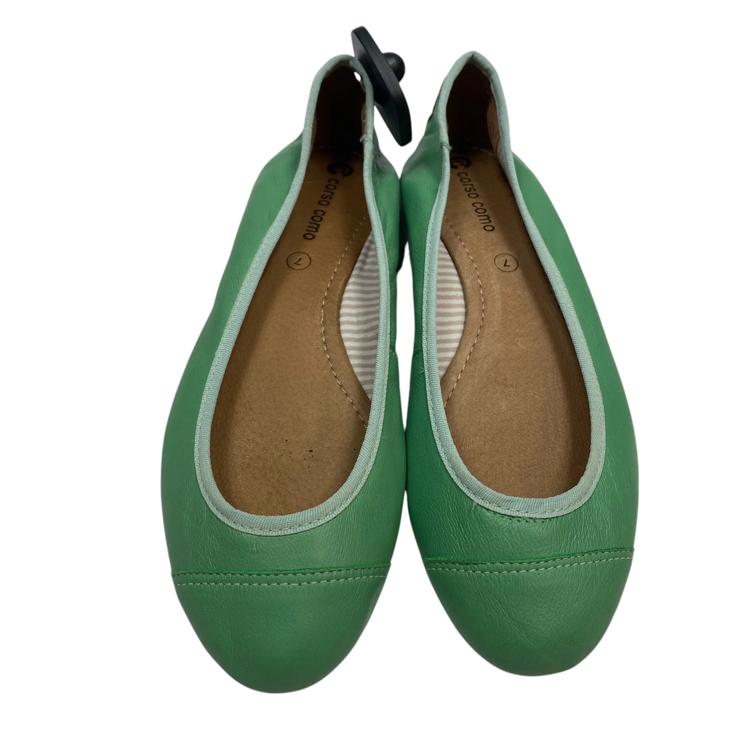 Shoes Flats By Corso Como In Green, Size: 7