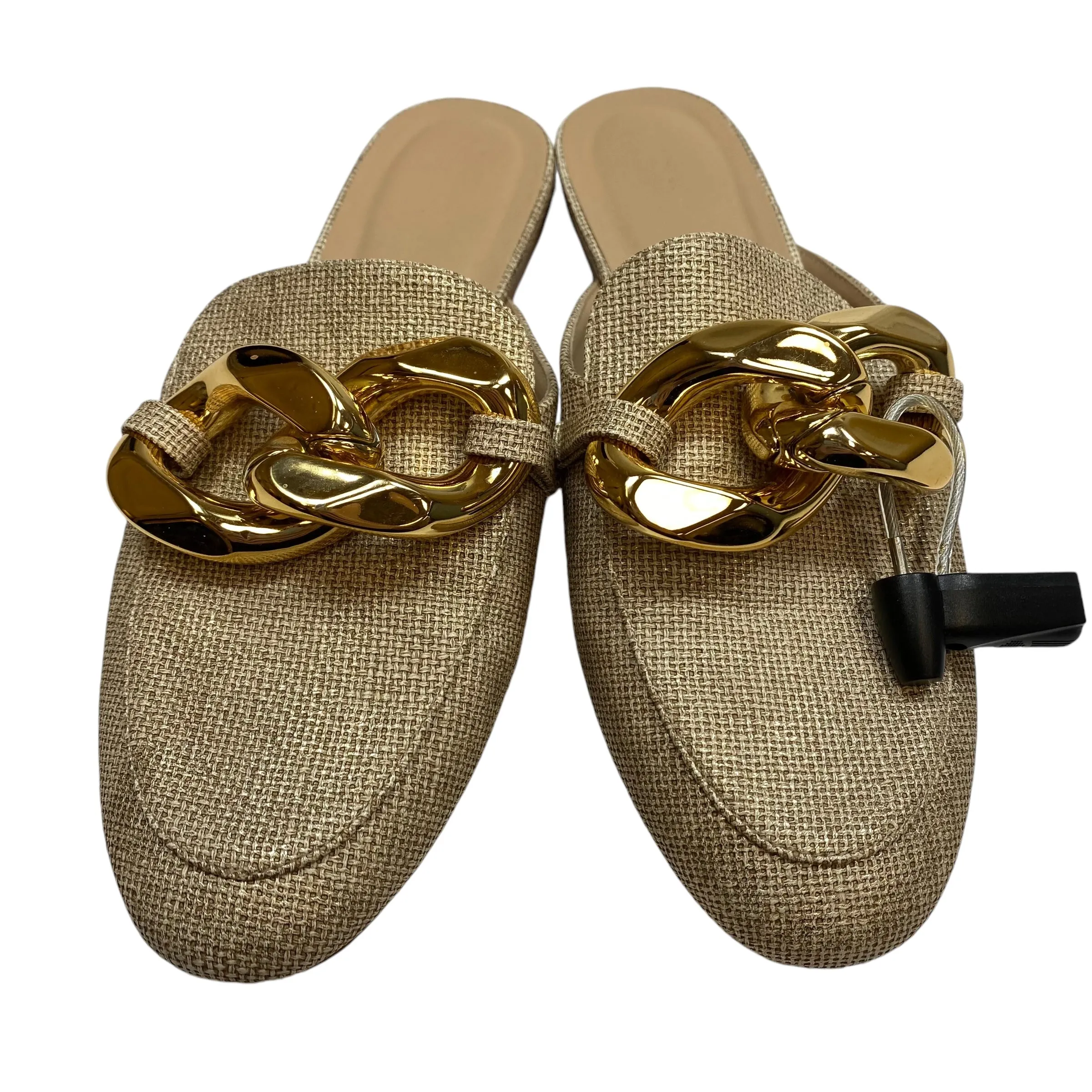 Shoes Flats By Shu Shop In Gold, Size: 8.5