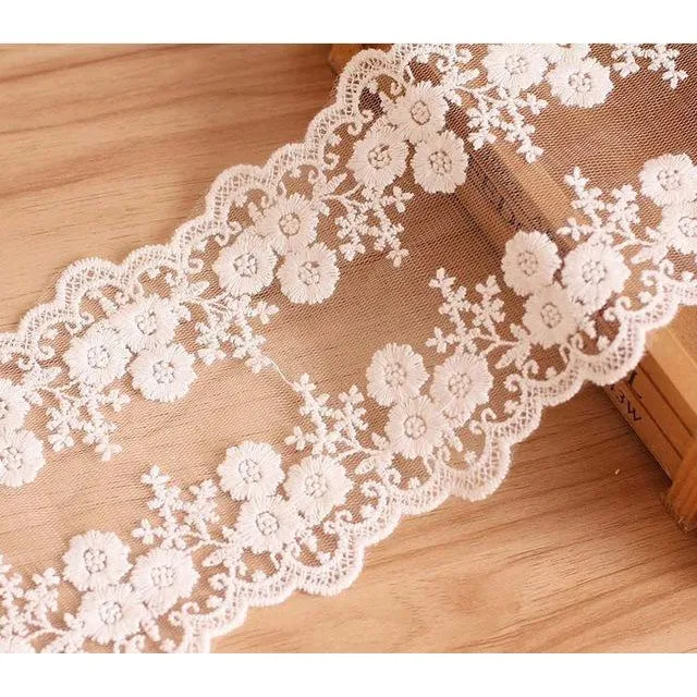 Soft Cotton Lace - 12cm Width