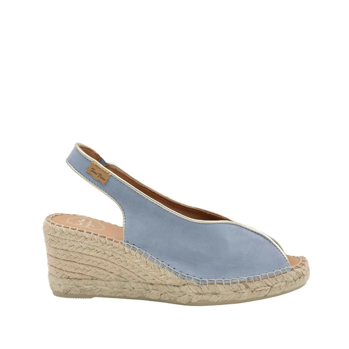 Suede Leather Wedges Espadrille For Women - Leslie