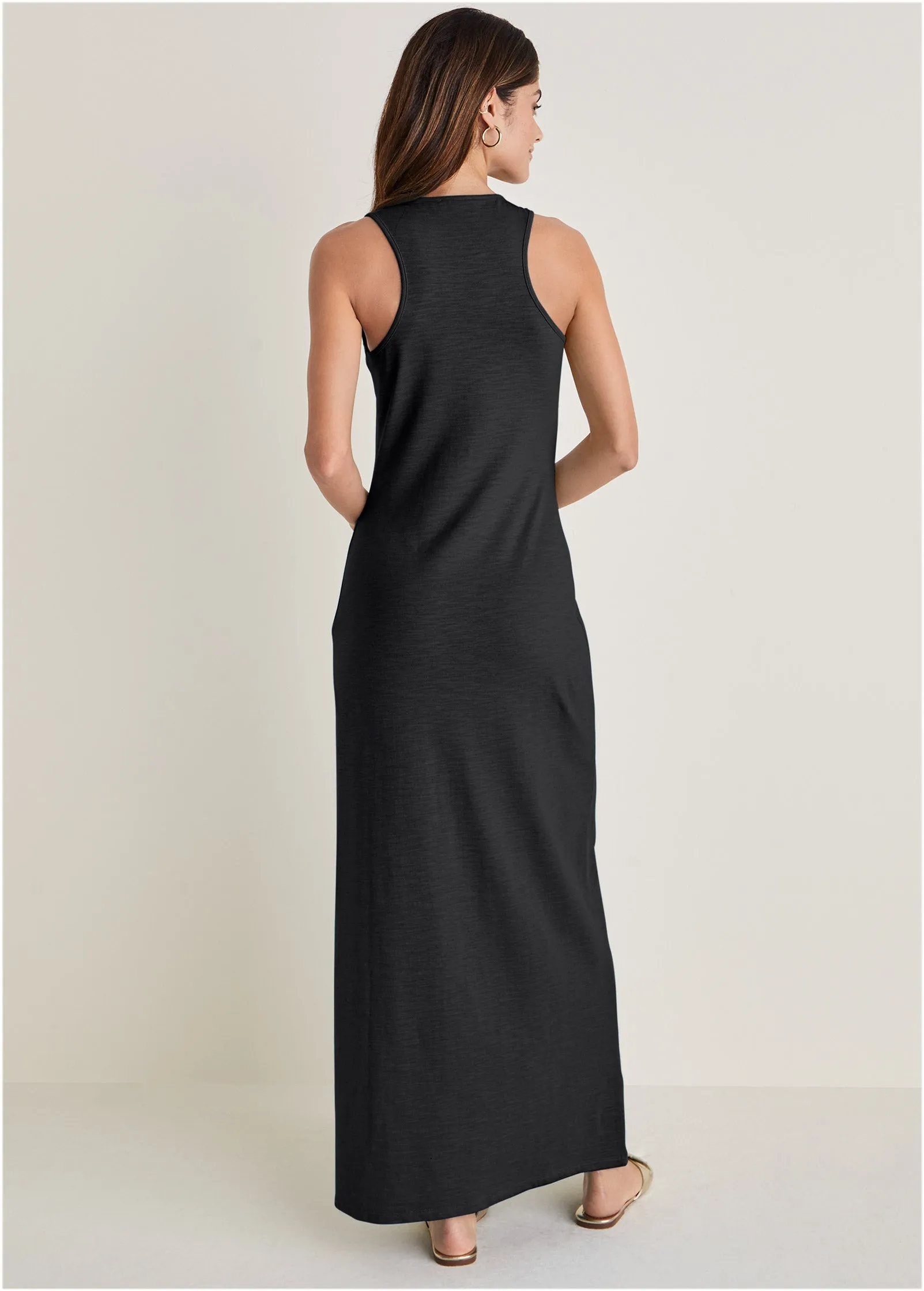 Tank Maxi Dress - Black