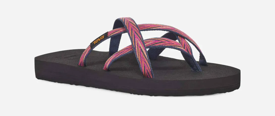 Teva Womens Olowahu Palms Indigo Rose Violet