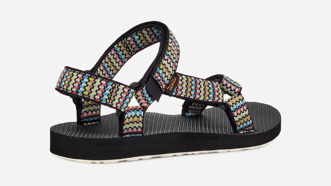 Teva Womens Original Universal Dot Matrix Black Multi