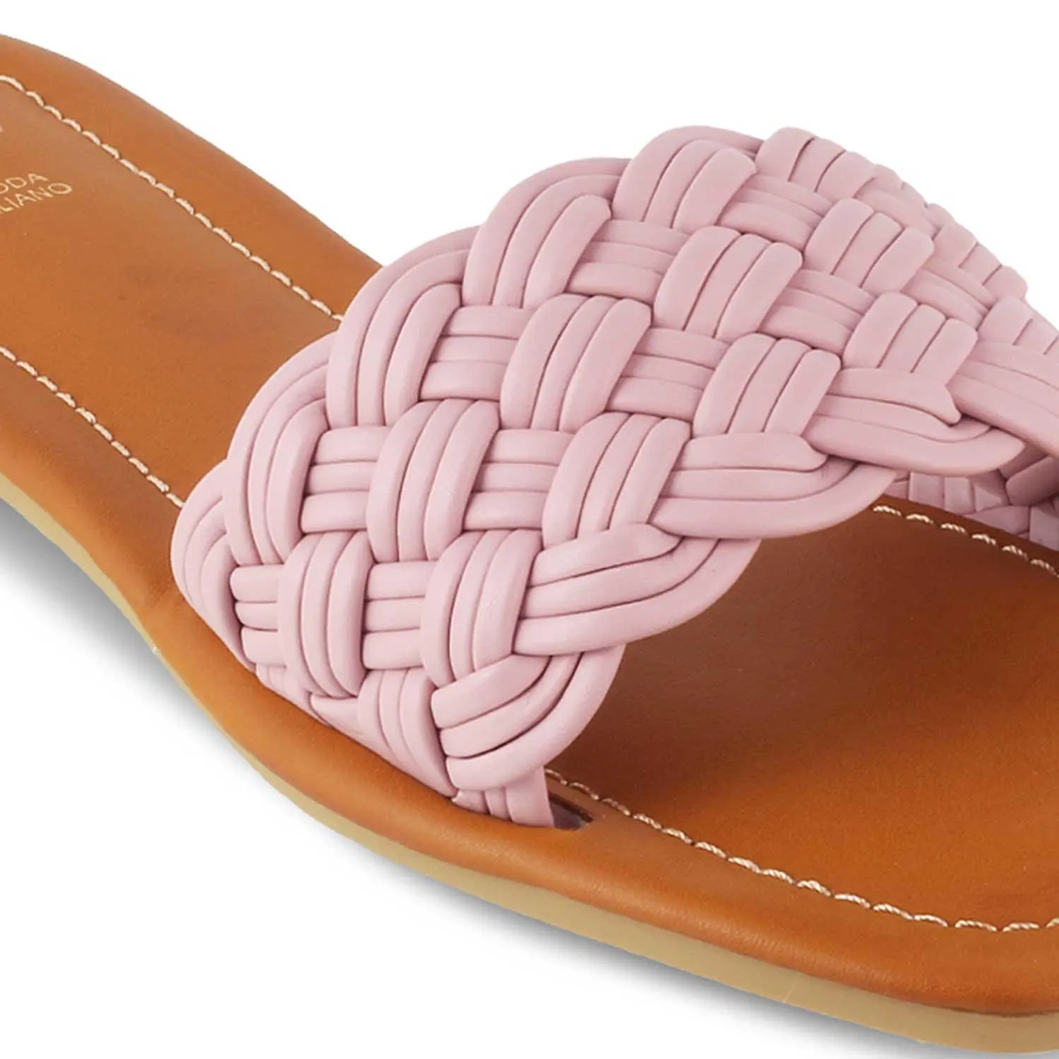 The Royza Pink Women's Casual Flats Tresmode